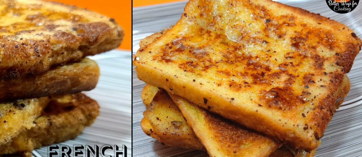 Easy French Toast | BEST OF BEST RECIPE FOR BREAKFAST | Tasty & Quick Recipe ( In Just 5 Minutes).