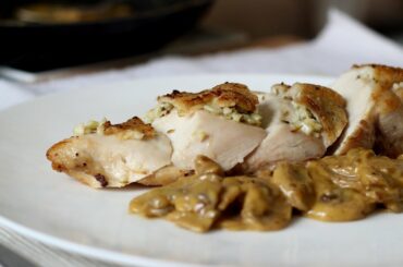 Chicken with Creamy Mushroom Sauce Recipe