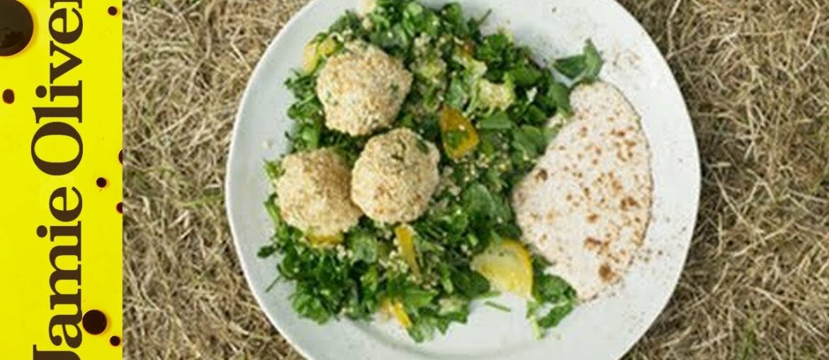 Falafel with Spiced Tabouleh | Real Time Recipes | French Guy Cooking Falafel with Spiced Tabouleh | Real Time Recipes | French Guy Cooking