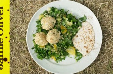 Falafel with Spiced Tabouleh | Real Time Recipes | French Guy Cooking