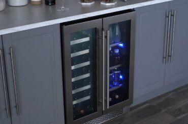 Presrv 24in French Door Wine Bev