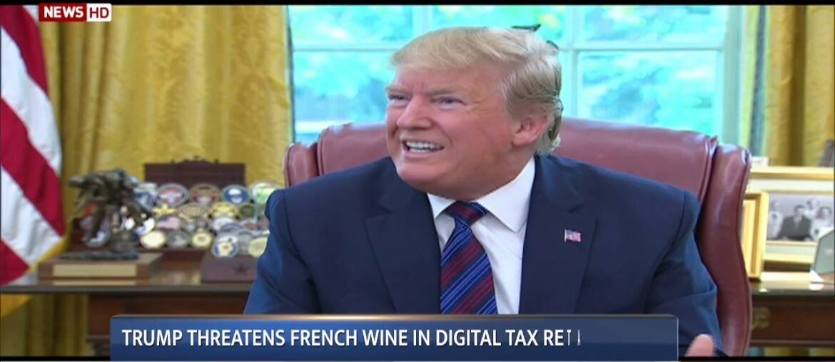 Trump threatens French wine in digital tax retaliation
