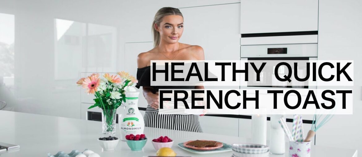 HEALTHY FRENCH TOAST RECIPE | Quick Fiber Filled Breakfast HEALTHY FRENCH TOAST RECIPE | Quick Fiber Filled Breakfast