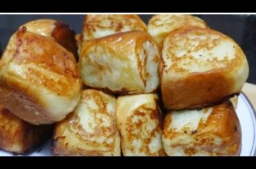 Bun french toast /mini bun egg toast/sweet bun recipe
