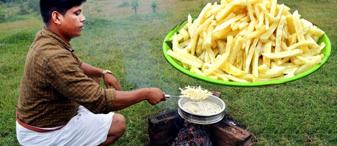 French Fries Recipe | Crispy French Fries Recipe | Homemade Village Food Channel