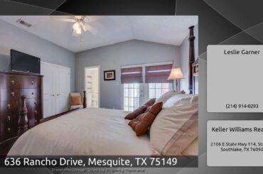 636 Rancho Drive, Mesquite, TX 75149