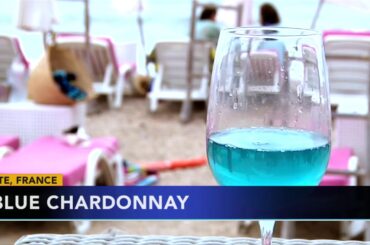 Blue wine is making a splash in southern France