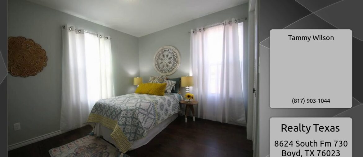 136 McCrae Lane, Boyd, TX 76023