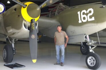 Check out the P-38 Lightning from World War II at the French Valley Air Show