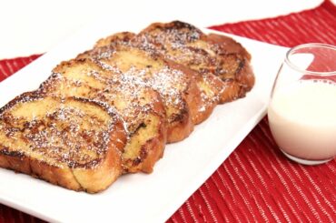 Eggnog French Toast Recipe - Laura Vitale - Laura in the Kitchen Episode 856