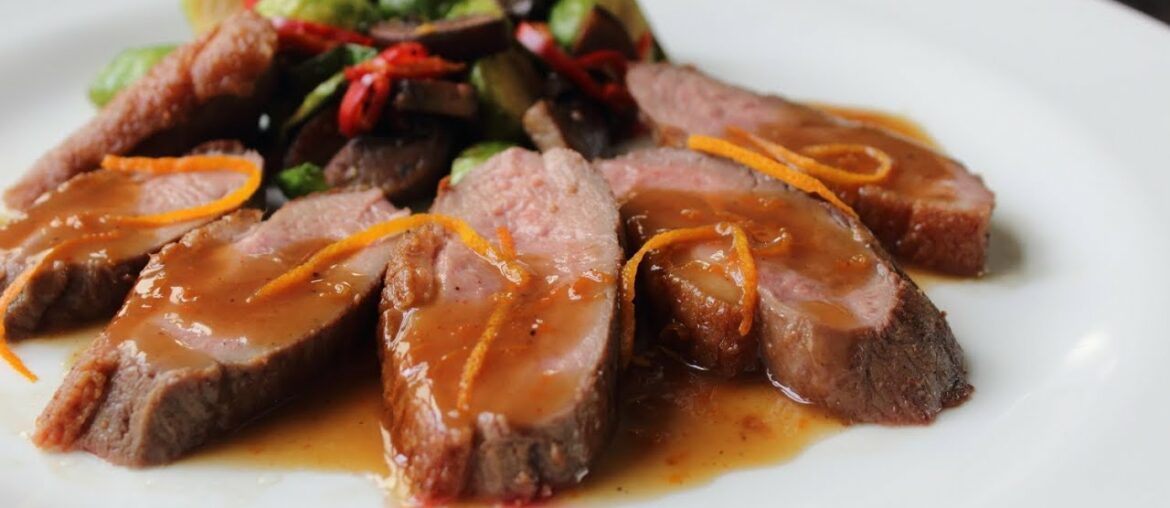 Orange Duck Recipe - Duck Breast a l'Orange