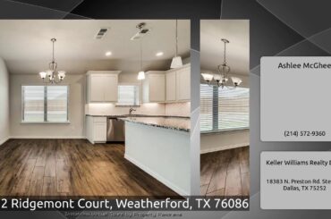 3012 Ridgemont Court, Weatherford, TX 76086