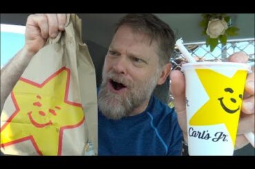 Carl's Jr California Classic Double Cheeseburger Meal Deal Review and Mukbang