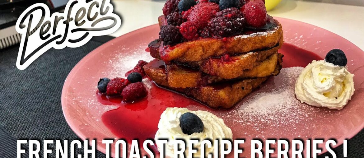 FRENCH TOAST recipe BERRIES ! / In Da Kitchen sa Japancem FRENCH TOAST recipe BERRIES ! / In Da Kitchen sa Japancem