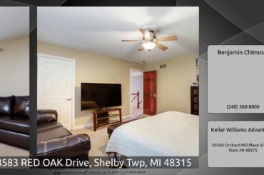 48583 RED OAK Drive, Shelby Twp, MI 48315