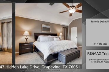 2747 Hidden Lake Drive, Grapevine, TX 76051