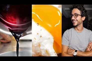 6 Chef Skills I Learnt Making Poached Eggs in Wine Sauce
