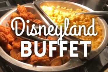 All You Can Eat BUFFET Cafe! Storytellers Cafe Disneyland