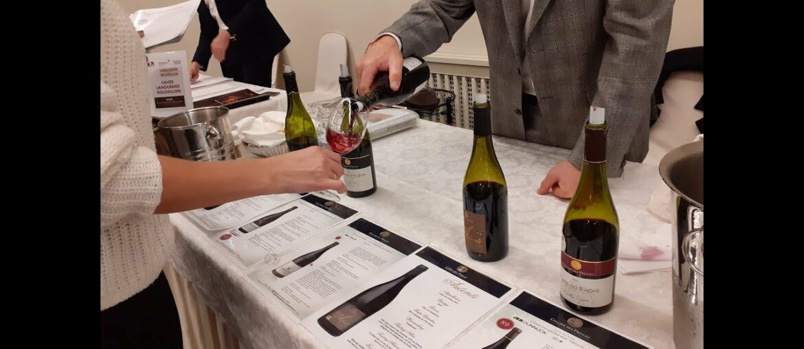 Cellier des Princes at Tastin' France 2019. Chateauneuf du Pape (Rus Sub)