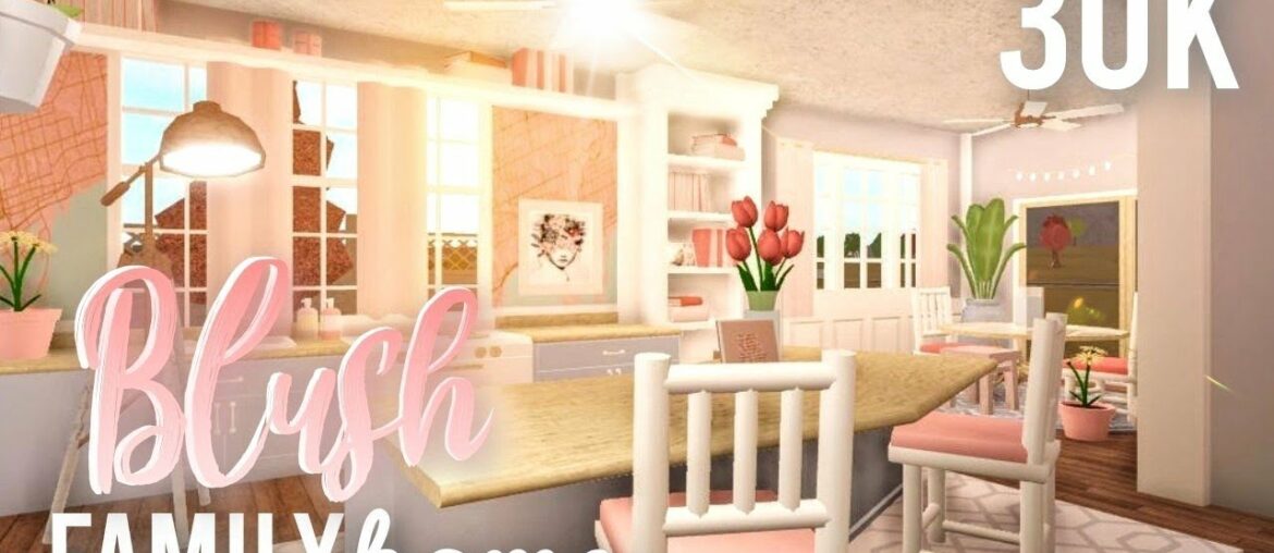 BLOXBURG| Blush Family Budget Home 30K | House Build