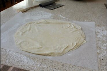 Homemade FIlo or Phyllo Dough - How to Make a Phyllo Dough Recipe from Scratch