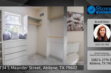 734 S Meander Street, Abilene, TX 79602