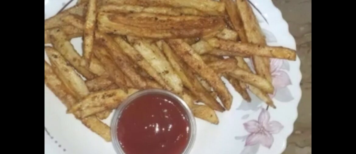 French Fries Recipe - Crispy Crunchi Instantly Ready Finger Chips by cooking with Rajput