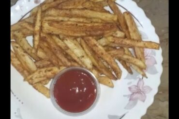 French Fries Recipe - Crispy Crunchi Instantly Ready Finger Chips by cooking with Rajput