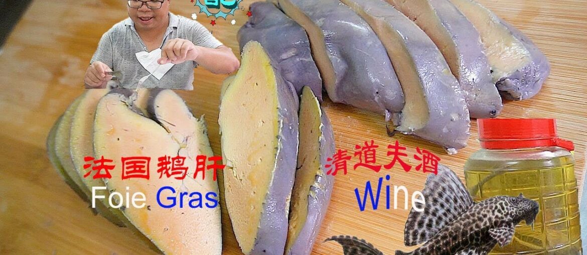 法国大鹅肝,配上1杯清道夫酒 French foie gras serves with plecostomus punctatus wine(Janitor fish wine) 法国大鹅肝,配上1杯清道夫酒 French foie gras serves with plecostomus punctatus wine(Janitor fish wine)
