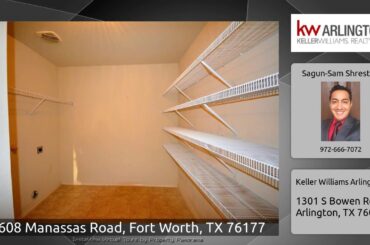 9608 Manassas Road, Fort Worth, TX 76177