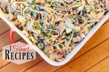 Creamy Spaghetti Pasta Salad - I Heart Recipes