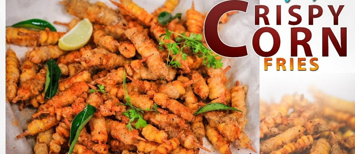 Masala Corn Fries Recipe || Corn Fries on Toothpick || Sweet Corn Recipes || Mr & Miss Recipes