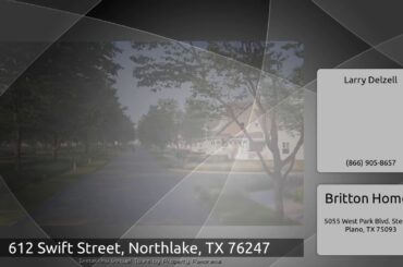 612 Swift Street, Northlake, TX 76247