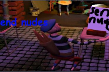 man forces people to buy terrible art