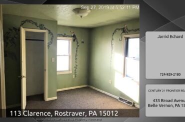 113 Clarence, Rostraver, PA 15012