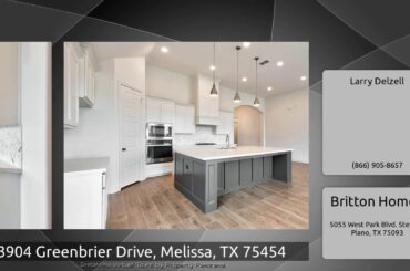 3904 Greenbrier Drive, Melissa, TX 75454