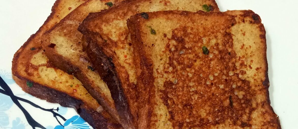 मसाला अंडा फ्रेंच टोस्ट/ French Toast Recipe/ Masala French Toast/ Easy & Quick Breakfast Recipe