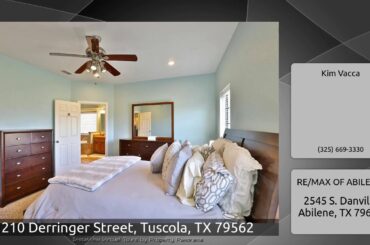 210 Derringer Street, Tuscola, TX 79562