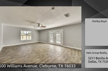 600 Williams Avenue, Cleburne, TX 76033