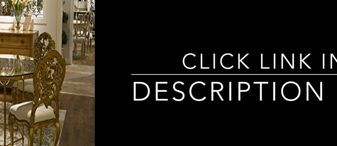 Reviews French Heritage Lanterne Round Dining Table with 50 D Glass Top