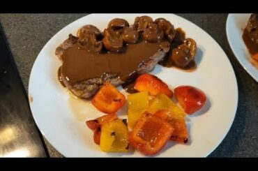 RECIPE ENTRECOTE STEAK WITH MUSHROOM (Episode #52) @joseondemand