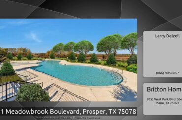 2691 Meadowbrook Boulevard, Prosper, TX 75078