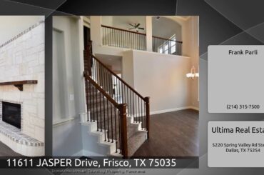 11611 JASPER Drive, Frisco, TX 75035