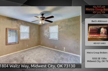1804 Waltz Way, Midwest City, OK 73130