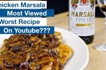 ❌ We Made The Most Viewed Chicken Marsala Recipe On Youtube || Glen & Friends Cooking