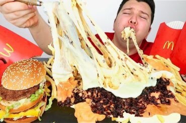 MCDONALD'S ANIMAL STYLE FRIES • Mukbang & Recipe