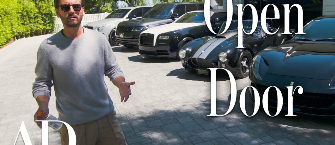 Inside Scott Disick's Home with an Amazing Car Collection | Open Door | Architectural Digest Inside Scott Disick's Home with an Amazing Car Collection | Open Door | Architectural Digest