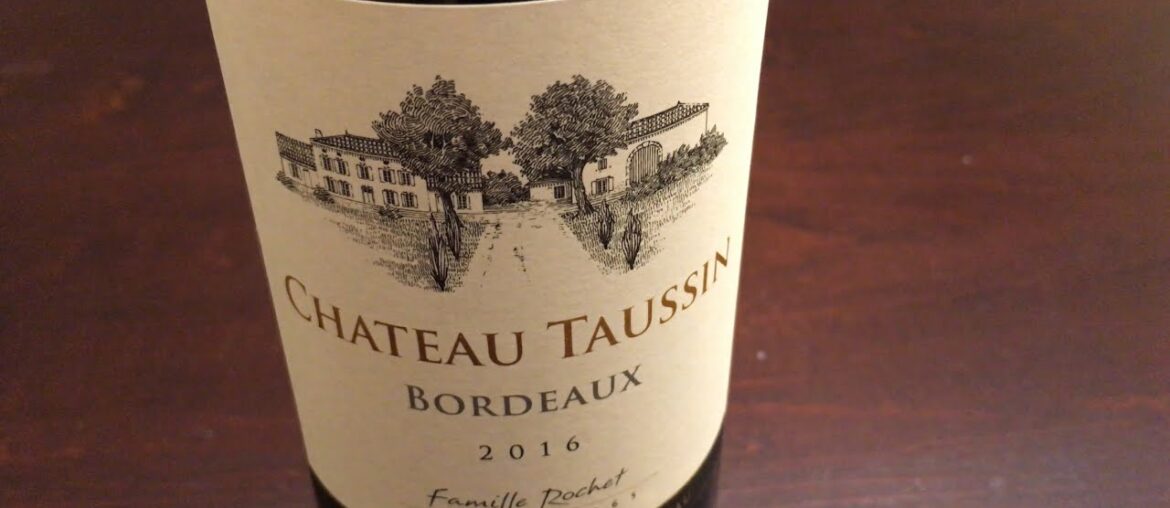 French Bordeaux Wine Set: Chateau Taussin 2016