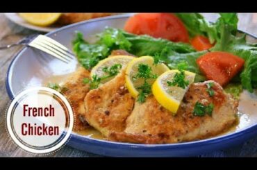 French Chicken or Chicken francaise in 30 Minutes