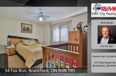 34 Fox Run, Brantford, ON N3R 7R1